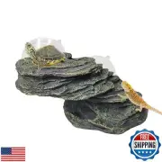 kathson Turtle Basking Platform with Suction Cup Tortoise Climbing Rest Terra