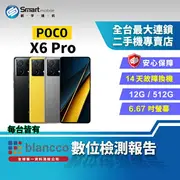 【創宇通訊│福利品】小米 POCO X6 Pro 12+512GB 6.67吋 (5G) SGS護眼螢幕 120Hz螢幕