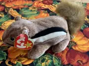 TY BEANIE BABY 1999 " CHIPPER " THE CHIPMUNK RETIRED, RARE with Tag Errors!