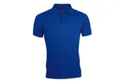 SOLs Mens Prime Pique Plain Short Sleeve Polo Shirt (Royal Blue) - UTPC493