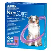 NexGard Spectra Large Dog 15.1-30kg 6 pack