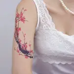 Z系列樹枝梅花  【WAWA TATTOO】防水紋身貼紙微刺青貼紙