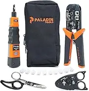 Paladin Tools DataComm Network Tool Kit - Professional Grade - RJ45, RJ11, RJ12, RJ22
