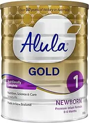 ALULA GOLD STAGE 1 NEWBORN INFANT FORMULA 0-6MTHS, 900g