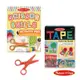 美國瑪莉莎 Melissa & Doug 學習剪紙遊戲簿 + 紙膠帶貼貼樂學習書