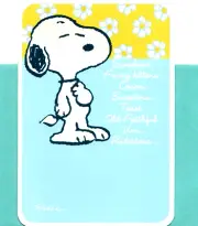 Peanuts Snoopy Get Well Soon Wishes Swarm Thoughts Hallmark Greeting Card