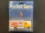 TOMICA TOMY 1:87 POCKET CARS FRITOS TRUCK 1982 FREE SHIPPING. MINT.