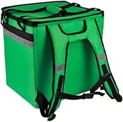 48L XL Large Insulated Food Delivery Backpack Expandable Catering Cooler Bag Waterproof Pizza Bag for Uber Eats Skip The Dishes Thermal Food Bag for Bike for Beach, Picnic, Camping UberEats Doordash
