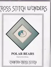 CROSS STITCH PATTERN - POLAR BEARS