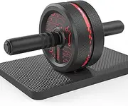 PROIRON Ab Roller Wheel, Ab Wheel Exercise Equipment for Core Workout with Anti-Slip Handles Abdominal Exercise for Home Gym Fitness Equipment with Knee Pad