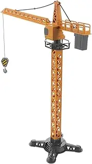 DECORNIJIA Scale Interactive Slewing Crane Model for Realistic Engineering Vehicle for Construction Site Play