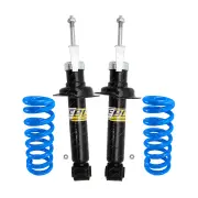 Rear Webco Shock Absorbers Lovells STD Springs for NISSAN PULSAR N15 95-97