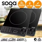 SOGA 2X Cooktop Electric Smart Induction Cook Top Portable Kitchen Cooker Stove
