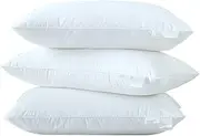 Pillow Bedding Household Pillow Single Pillow Adult Pillow (Color : White, Size : Medium)