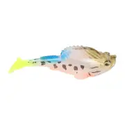 Fishing Bait Paddle Tail Swimbait Recreational Fishing Realistic Design