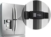 Child Safety Refrigerator Door Lock Multi-Functional French-Door Fridge and Cabinet Locks Multi Use Baby Kids Cabinets Latches (Regular)