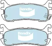 Bendix General CT Rear Brake Pad Set for Mazda MX-5 NA, NA8C 1.8L BP,BPF1 Petrol (for: Mazda)