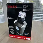 Timex Ti-700 Alarm Clock Radio INDIGLO iPod Complete with/ Remote Antenna NEW!