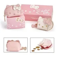 在飛比找Yahoo!奇摩拍賣優惠-Hello Kitty 凱蒂貓 三麗鷗 造型雙色零錢包組 限