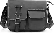 [ONcaLI] Leather Messenger Bag Sling Bag Crossbody Bag Shoulder Bag for Men