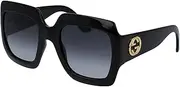[Gucci] GG0053SN Black/Grey Shaded 54/25/140 women Sunglasses