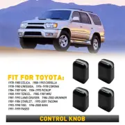 4X For Toyota A/C Heater Panel Control Replacement Knob Kit Auto Accessories EOA (for: Toyota)