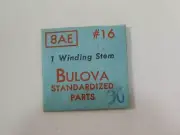 BULOVA 8AE Genuine NOS Factory Watch Replacement Part #16