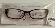 Taylor Eyes Missy Eyeglasses Frames 50-16-135MM WINE