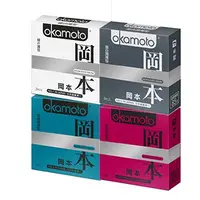 在飛比找蝦皮購物優惠-【okamoto岡本OK】Skinless浪漫繽紛組保險套(