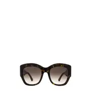 Cartier Square Frame Sunglasses 52 Black