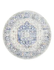 [Rug Culture] Mayfair Lorissa Round Rug in Blue