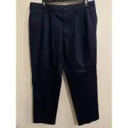 Dockers Signature Khaki Pants 40x32 Classic Fit Pleated Flex Comfort Waist