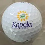 1 Collectible Kapolei Golf Club (Hawaii) Logo Ball Mint Callaway Chrome Soft