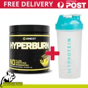 Onest Hyperburn Thermogenic Fat burner metabolism Pineapple Crush 30 srv Shaker