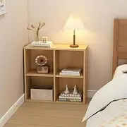 Bookcase, Home Office Storage Book Shelf, Bedroom Organizer Rack, Living Room Bookshelf A63 (A 2 Tier Wood)