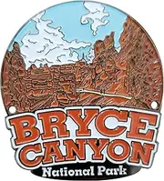 Bryce Canyon National Park Hiking Stick Medallion