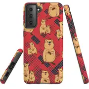 For Samsung Galaxy S22+ Plus Case, Armour Cover, Quokkas