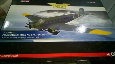 Corgi JU-52 WWII German Transport Plane Hungary Summer 1944 1/72 AA36902