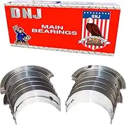 DNJ MB101.10 Main Bearings Set Oversize .010 in. (.25mm) For 81-89 Chrysler, Dodge, Mitsubishi, Mazda 2.6L L4 SOHC Turbocharged, Naturally Aspirated -