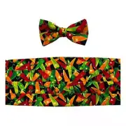 Chili Peppers Tuxedo Tux Cummerbund Bow tie Band Chef Waiter Waitress Cruise
