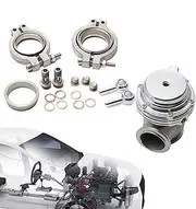 38mm Wastegate - External Turbocharger with Flange,External Wastegate Dump Pipe Valve, Turbocharger Waste Gate Valve for Specific Vehicles, Competition Vehicles