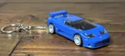 Hot Wheels 1994 Bugatti EB110 Real Riders Diecast 1:64 Custom Keychain #3.31