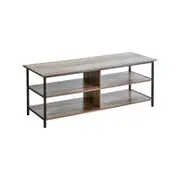 Cooper & Co. Cuba 110cm TV Unit Walnut Black