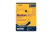 Norton 360 Deluxe Protection - 1 User 5 Devices 1 Year Sub - ESD Version