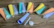 10 Silicone Ice Block Moulds Make Healthy Icy Fruit Juice Parties Fetes Prizes