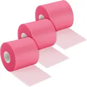 3 Pieces Athletic Pre Wrap Tape for Hair Foam Underwrap Tape Sports Pre-Wrap Ath