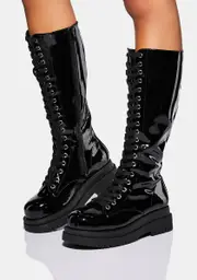 [Koi Footwear] Riverworld Lace Up Boots