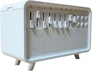White Noise Machine Diffuser Air Aroma Diffuser Humidifier with 8 White Noise Adjustable, Night Light, Bluetooth Speaker