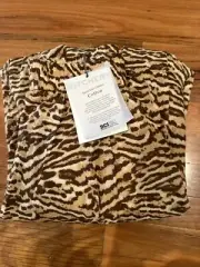 witchery skirt 14 Toffee Print, Animal Print, Pockets