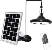 Pendant Solar Shed Light Motion Sensor 5 Meters Cord Remote Control ( 6000K )